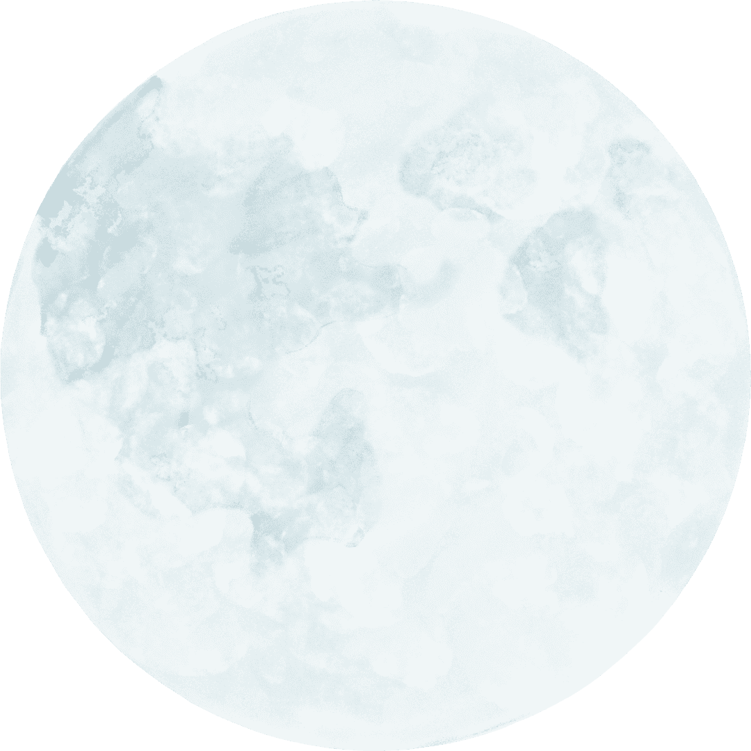 A full moon with green background